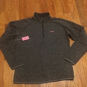 NWT Simply Southern Gray  1/2 Zip Up Sweater Size XXL